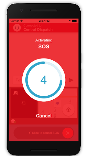 Android application CSG ALERT screenshort