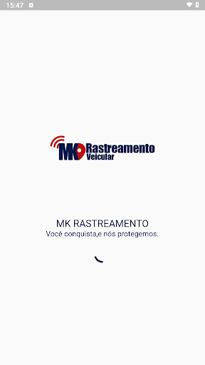 Android application MK RASTREAMENTO screenshort