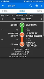 지하철 정보 : 메트로이드 HD