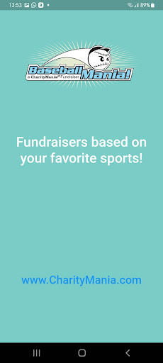 Android application BaseballMania Fundraisers screenshort