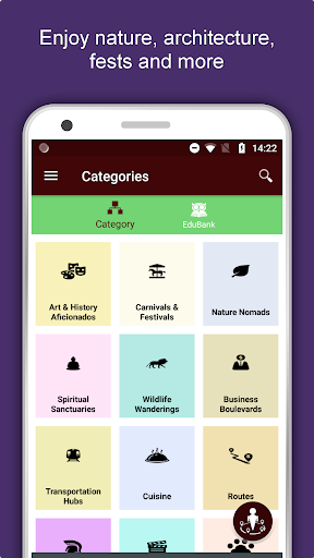 Android application Budapest Travel & Explore, Off screenshort