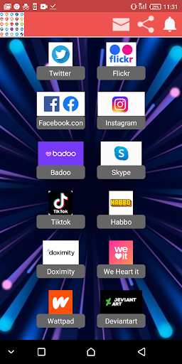 All Social Media Platform in One App