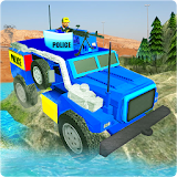Offroad Police jeep Simulation icon