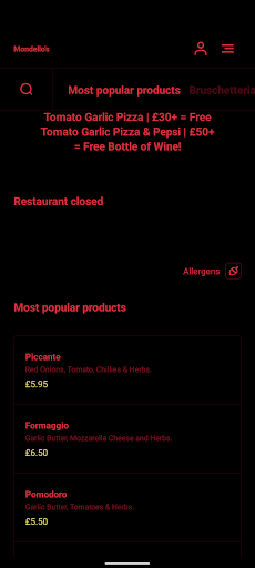 Mondellos Screen 3