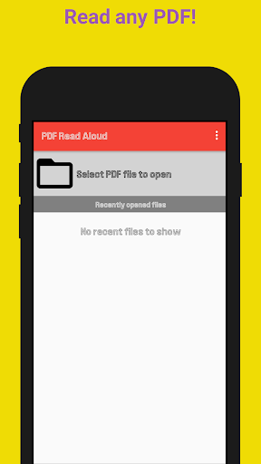 PDF Read Aloud Screenshot 1 - AppWisp.com