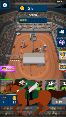 Crazy Horse Racing - Idle Gameのおすすめ画像3