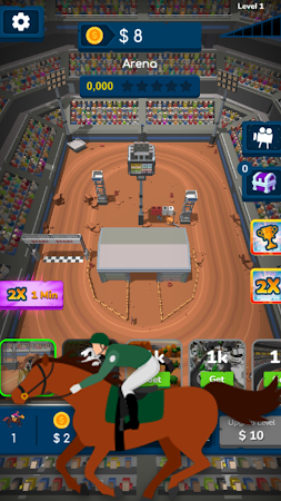Game screenshot Crazy Horse Racing - Idle Game apk download