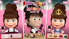 screenshot of Masha and the Bear: Salon Game