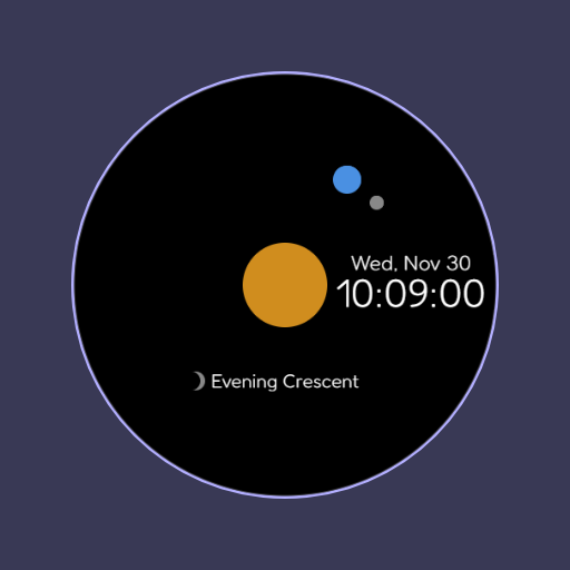 Moon Phase Watch Face logo