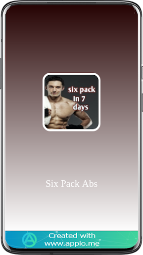 Six pack in 7 days