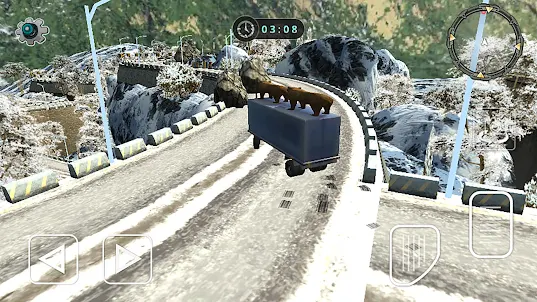 Simulated driving: Super truck