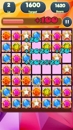 Gems Link Match Game - Screenshot 4