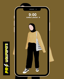 Aesthetic Hijab Wallpaper HD