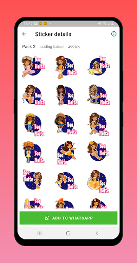 Figurinhas Bom Dia e boa noite