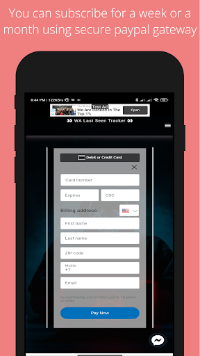 WAT Whats Last Seen Tracker