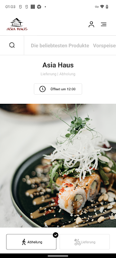 Android application Asia Haus screenshort
