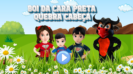 Android application Boi d cara preta Quebra Cabeça screenshort