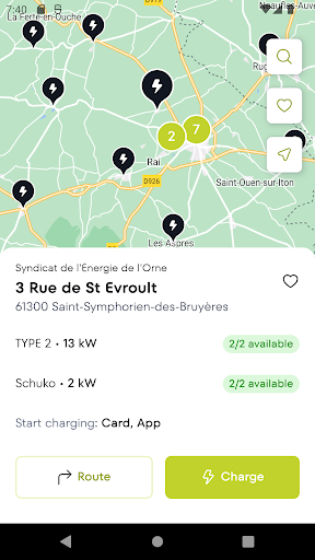 Ouest Charge Screen 2
