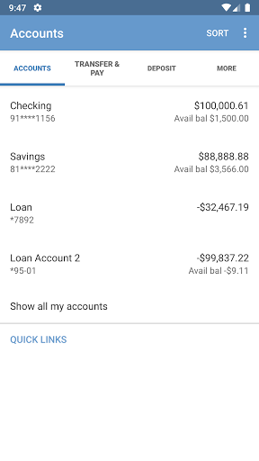 Citizens 1st Bank Screen 3