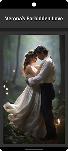 Android application Verona's Forbidden Love screenshort