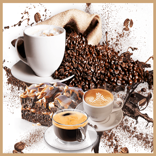 اطباق قهوة متنوعة