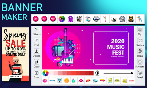 Banner Maker - Banner Creator  Banner Designer