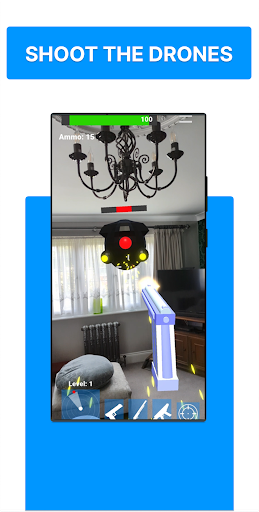 Android application Surrounded - AR Shooter screenshort