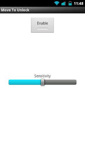 Android application Move To Unlock screenshort