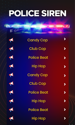 Police Siren Sound & Lights Screen 3