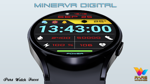 Minerva Digital Watch Face screenshot 11