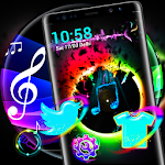 Cover Image of Baixar Tema do lançador de música 4.3 APK