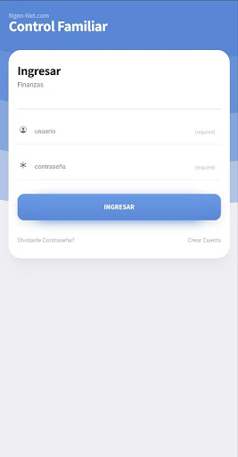 Android application Control Familiar II screenshort