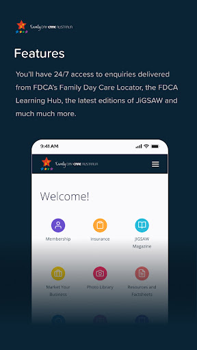 myFDCA Screen 2