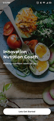 Android application Nutrition Coaching screenshort