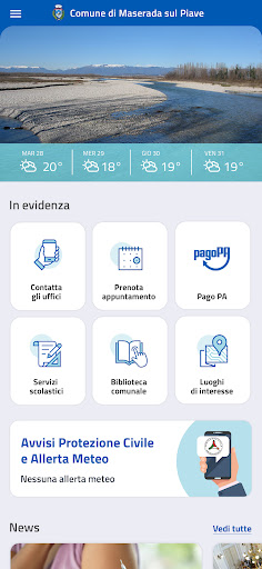 Android application Comune di Maserada sul Piave screenshort