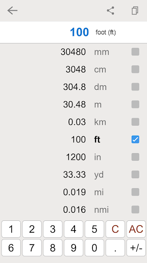Screenshot of Unit Converter