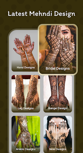 Android application Bridal Mehndi Design App - HD screenshort
