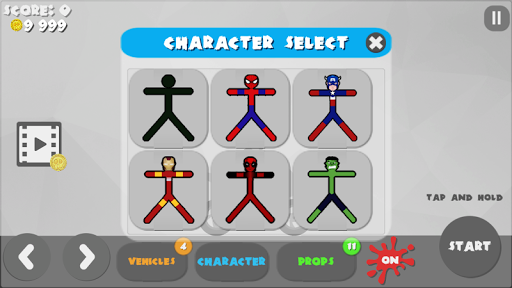 Stick Destruction 3 Heroes - Casual - games