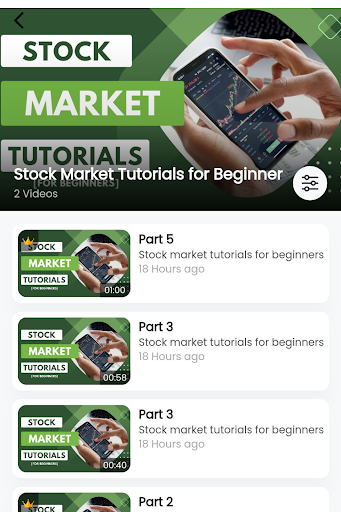 Android application Gurutellme Learn Trading screenshort