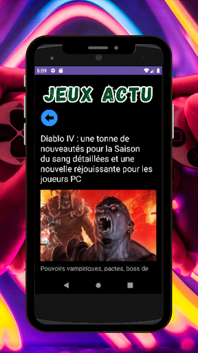 Jeux Actu Screen 3