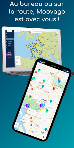Android application Agent Commercial CRM - Moovago screenshort