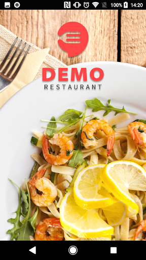 Android application Demo Restaurant by Square Menu screenshort