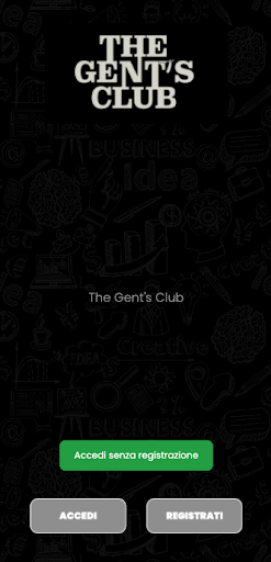 Android application The Gent's Club screenshort