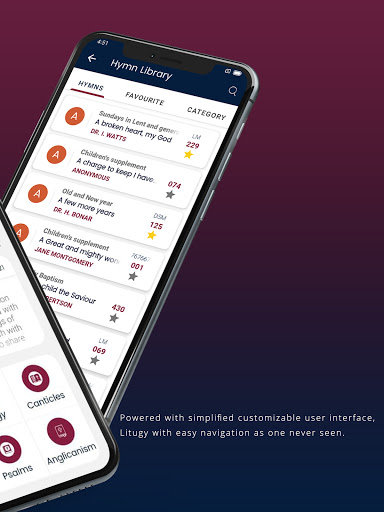 Church Hymnal Screenshot