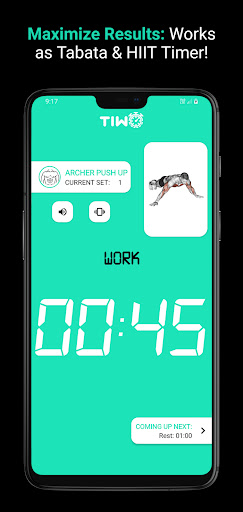 TIWO: Workout Timer Interval Screen 2