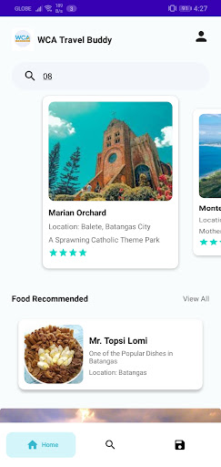 Android application AppTour - WCA Travel Buddy screenshort