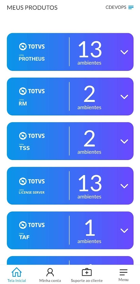 #2. T-Cloud (Android) Ved: TOTVS Brasil