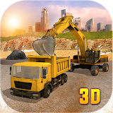 Sand Excavator Truck Drive icon