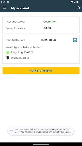 Donegal Waste Customer App