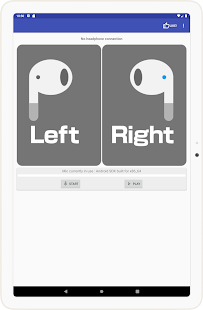 Headphone Left Right Mic Test スクリーンショット